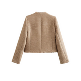 Camille Rousseau | Veste en tweed élégante pour femme