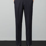 Polo en maille texturée contrastée et pantalon fuselé coupe slim
