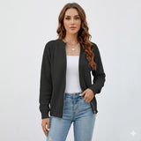 Isabella Moreau | Gilet ouvert minimaliste pour femme