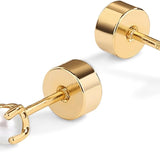 Puces d'oreilles Dainty Pearl | Or