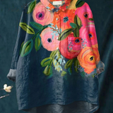 Charlotte | Chemise décontractée à imprimé floral pour femme