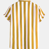 Chemises à larges rayures