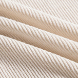 Chemise à manches courtes boutonnée en velours côtelé