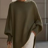 Élodie | Pull oversize en mélange de laine