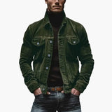 Ethan Calloway | Veste boutonnée texturée pour homme