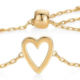 Bracelets Cœur Radiant | Or