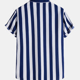 Chemises à larges rayures