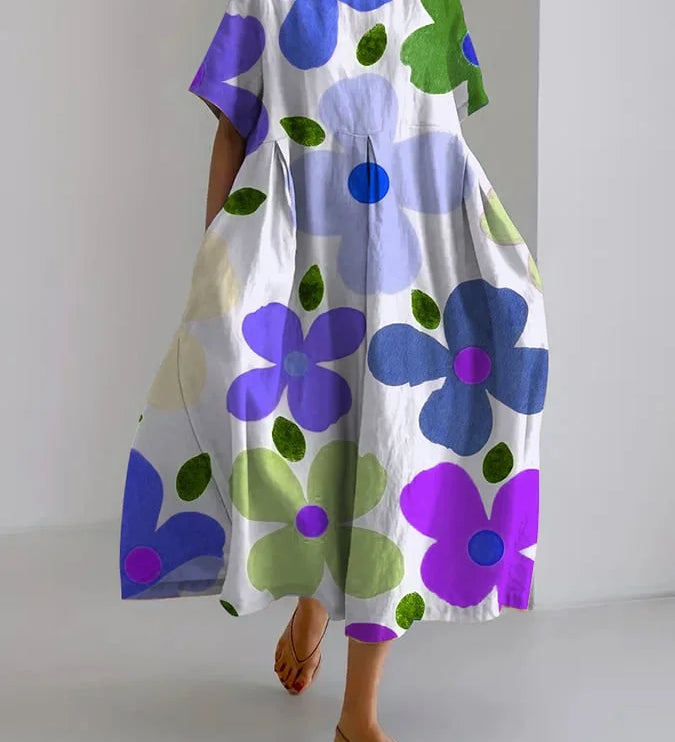 Robe d'été fleurie Eli