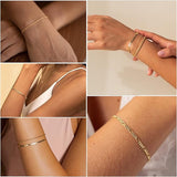 Parure de bracelets Isabella Vernetta | Or blanc