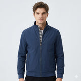 Luca Moretti | Bomber zippé premium pour homme