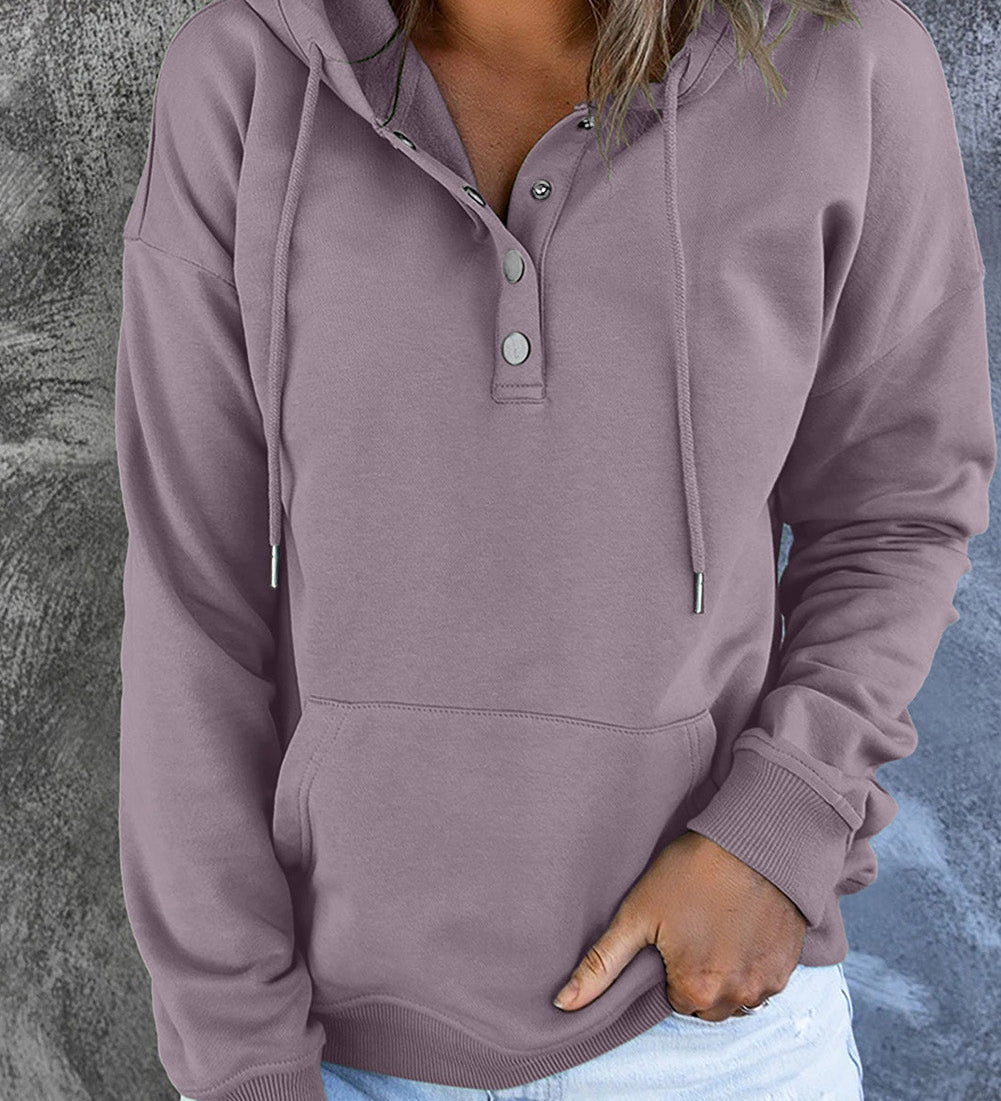 Sienna Moretti | Sweat à capuche zippé décontracté pour femme