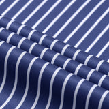 Chemise à manches longues rayée avec boutons