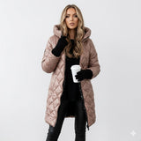 Camille Rousseau | Manteau long matelassé de luxe pour femme