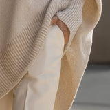 Élodie | Pull oversize en mélange de laine