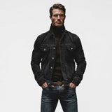 Ethan Calloway | Veste boutonnée texturée pour homme