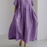 Robe d'été fleurie Bianco