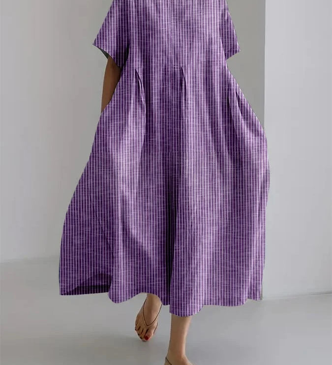 Robe d'été fleurie Bianco
