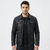 Dante Bellini | Veste en cuir d'hiver premium pour homme