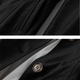 Manteau Trench pour Femme - Manteau Classique Mi-long avec Boutons | Beau