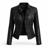 Sophie Laurent | Veste en cuir classique pour femme