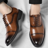Chaussures habillées en cuir véritable Chester