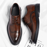 Chaussures de ville à motifs Richelieu en cuir Verona