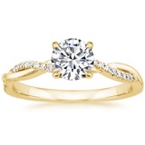 La bague Jane | Or blanc