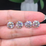 Boucles d'oreilles Tera | Or blanc