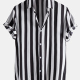 Chemises à larges rayures