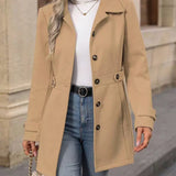 Elara™ | Manteau Ceinturé Intemporel
