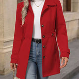Elara™ | Manteau Ceinturé Intemporel