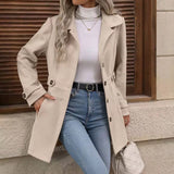 Elara™ | Manteau Ceinturé Intemporel