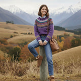 Julie | Pull en maille vintage classique