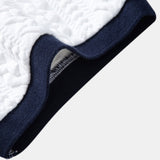 Polo Jacquard Contrast et Pantalon Fuselé Coupe Ajustée