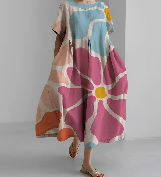 Robe d'été fleurie Valeno