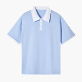 Enzo Laurent | Polo à col contrastant alliant élégance et décontraction moderne pour homme