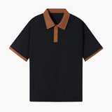 Enzo Laurent | Polo à col contrastant alliant élégance et décontraction moderne pour homme