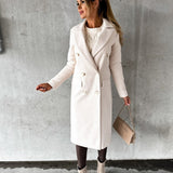 Valentina Moreau | Manteau long croisé de luxe pour femme