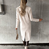 Valentina Moreau | Manteau long croisé de luxe pour femme