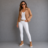 Amélie Laurent | Veste blazer courte sur mesure pour femme