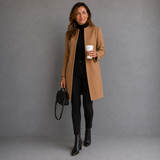 Élise Laurent | Manteau minimaliste pour femme