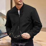 Luca Bianchi | Veste bomber pour homme toucher suédine premium