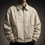 Blouson aviateur oversize en daim pour homme — Mode hivernale Australie