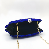 Pochette Giselle ornée de cristaux