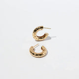 Boucles d'oreilles créoles Cosmic | Doré