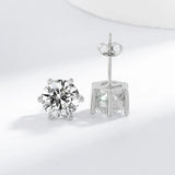 Boucles d'oreilles Tera | Or blanc