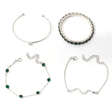 Ensemble de bracelets Sorina Feldwyn | Or blanc