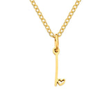 Collier initiale cœur | Or