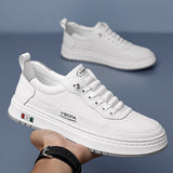 Baskets en cuir véritable Lucetti