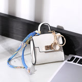 Porte-clés charm mini sac de luxe
